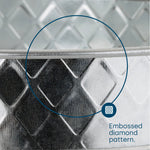 Champagne Serving Tray - Galvanised Steel