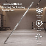 Centra Standard Barbell Bar 140cm Weight Lifting Strength Home Gym Training