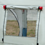 6-8 Person Tunnel Tent, Two-room Camping Tent With Carry Bag | Blue