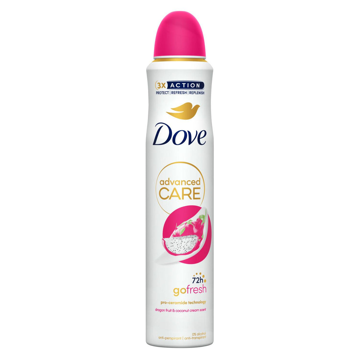 Anti-perspirant Deodorant Go Fresh With 72h Protection 200ml | Set of 3