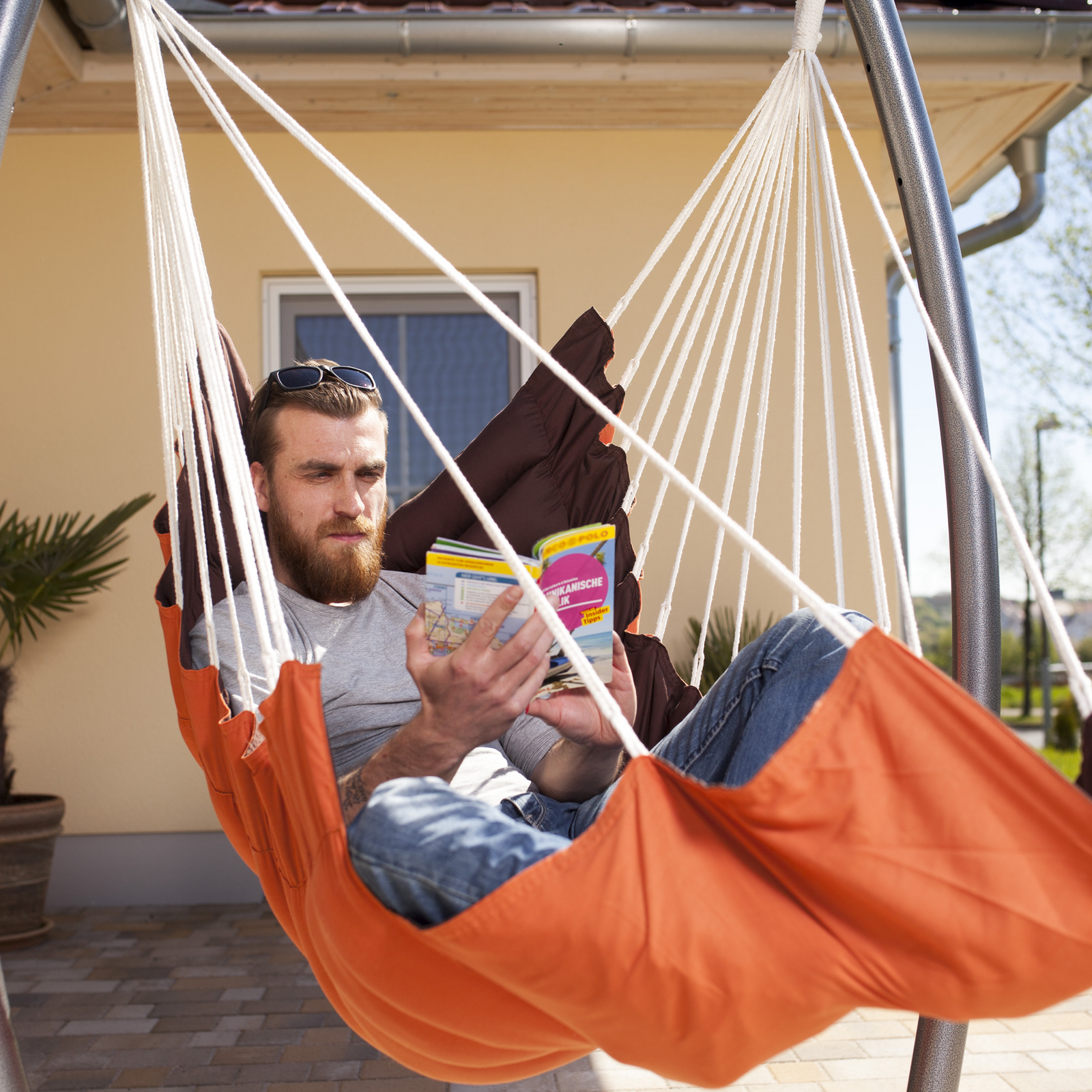 California Hanging Hammock Chair - Terracotta