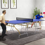 9ft Table Tennis Table With Cover | Blue