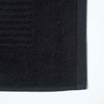 Imperial Plain Turkish Cotton Bath Mat | 50 x 80cm | Black
