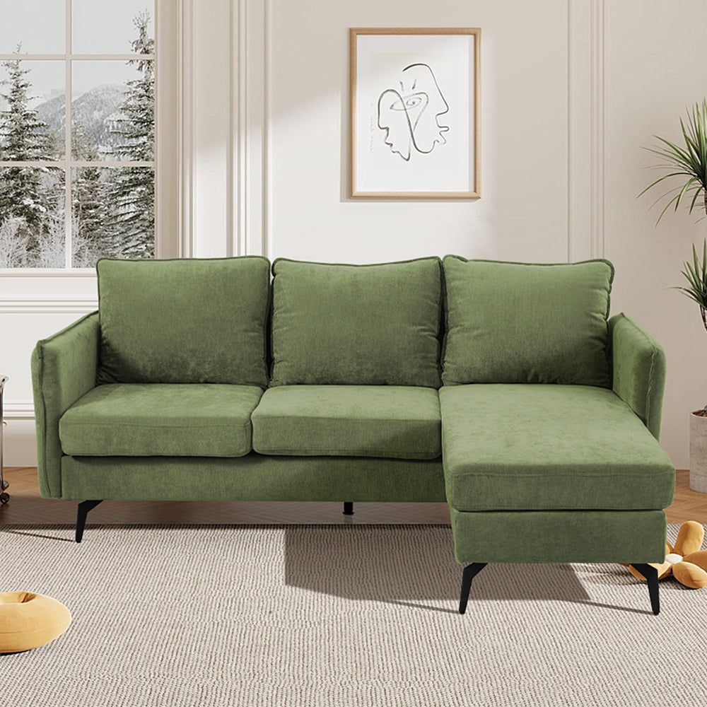 3-seater Upholstered Corner Sectional Sofa