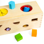 10pc Wooden Mystery Box Shape Sorter