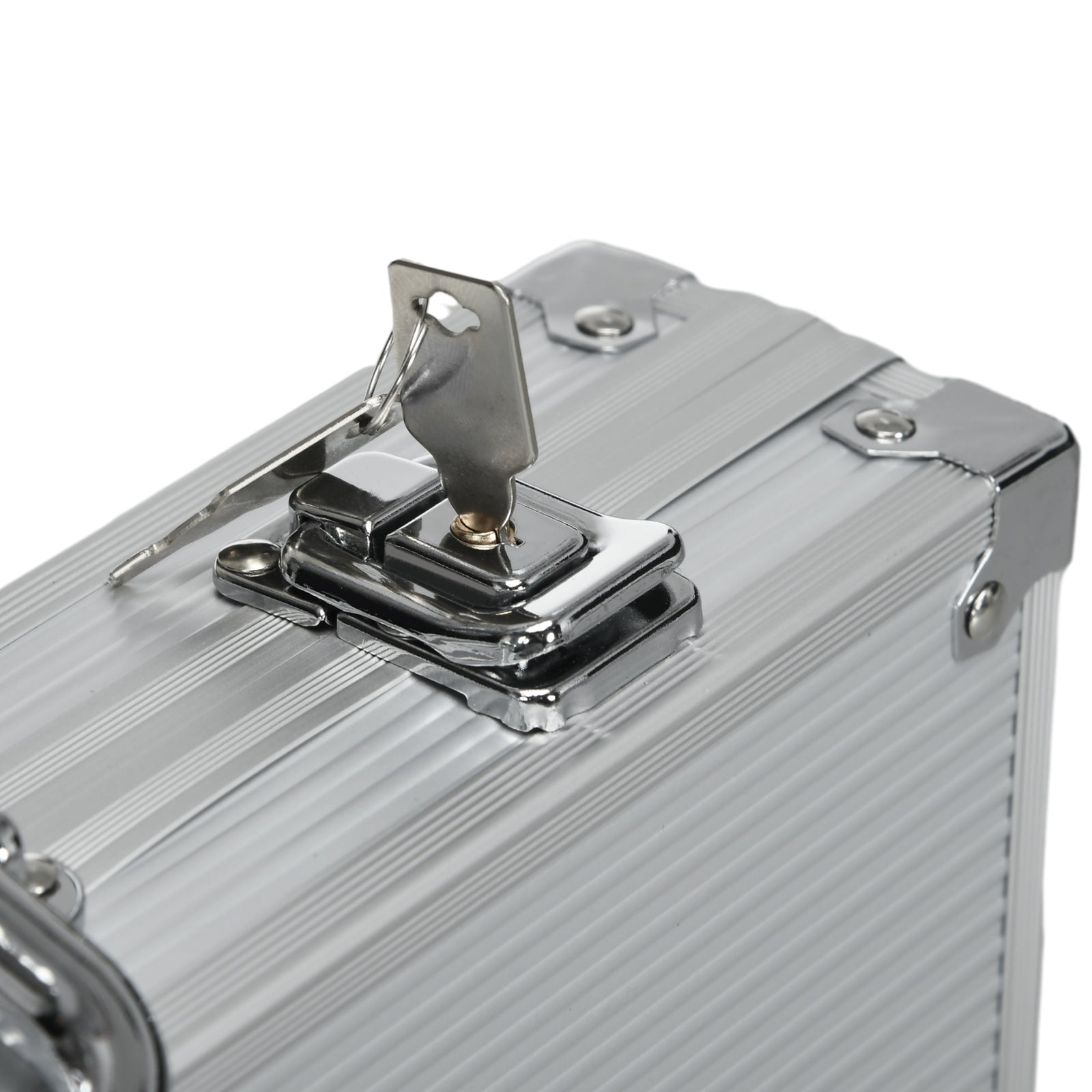 Texas Holdem Poker Set, 500 Chips, Mat, Aluminium Case