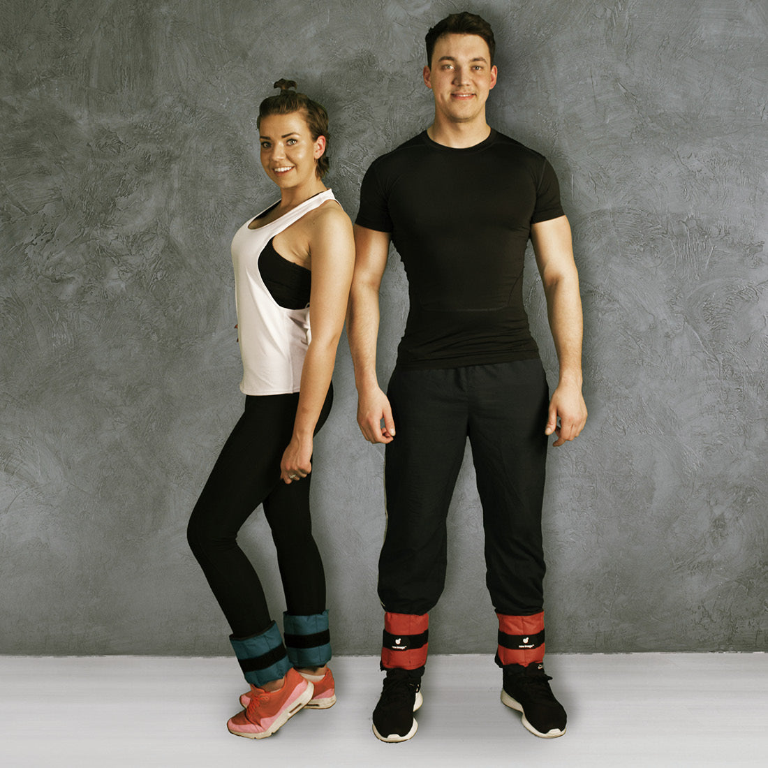 Ankle Weights (2 X 1kg) - Orange