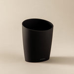 Toothbrush Holder, Matt Black, Unique Design Soft Finish Saku Collection