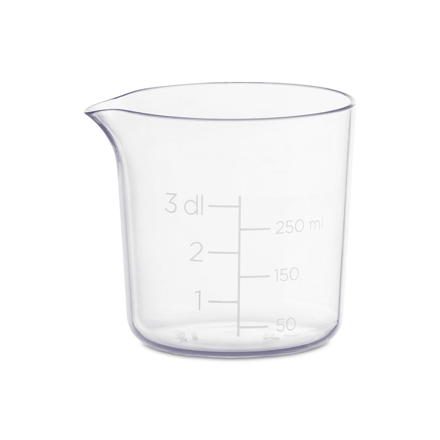 Clear Transparent Max Measure Cup With An Easy-to-pour Spout, 0.3l