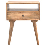 Modern Bedside With Open Slot
