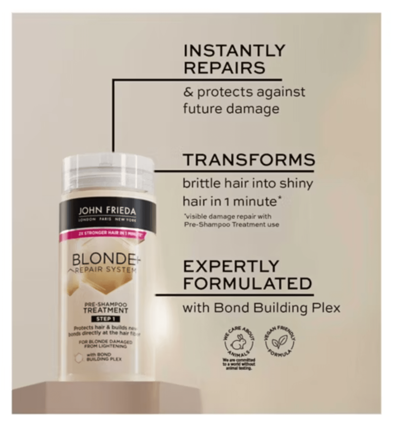 Blonde+ Repair System Pre-shampoo Treatment 100 Ml