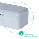 Taurus Bread Bin & Canister Set - Grey
