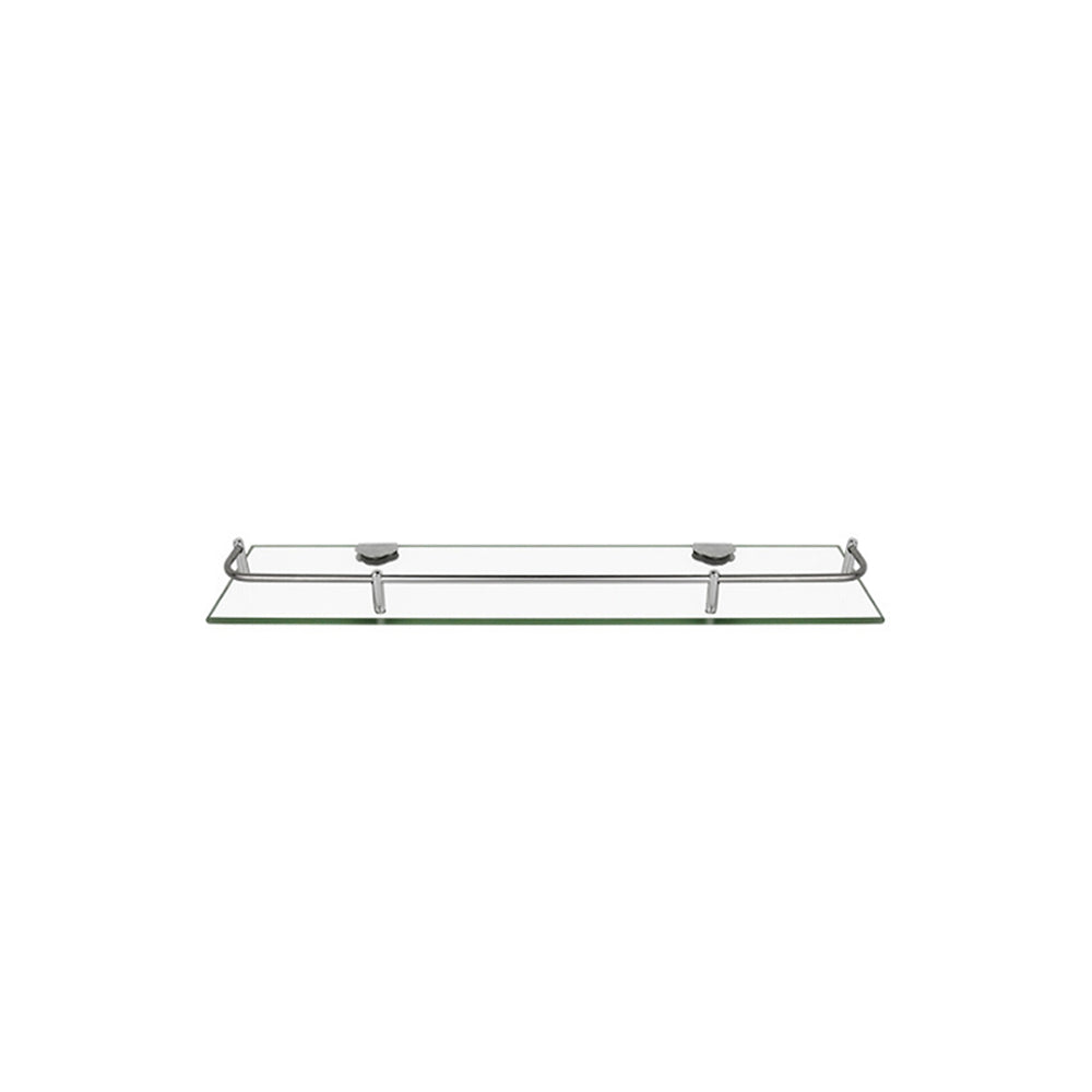 50cm Shelf Tempered Glass 6mm Thick Storage Organizer Wall Mounted Bathroom