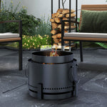 Smokeless Fire Pit W/ Ash Catcher, Metal