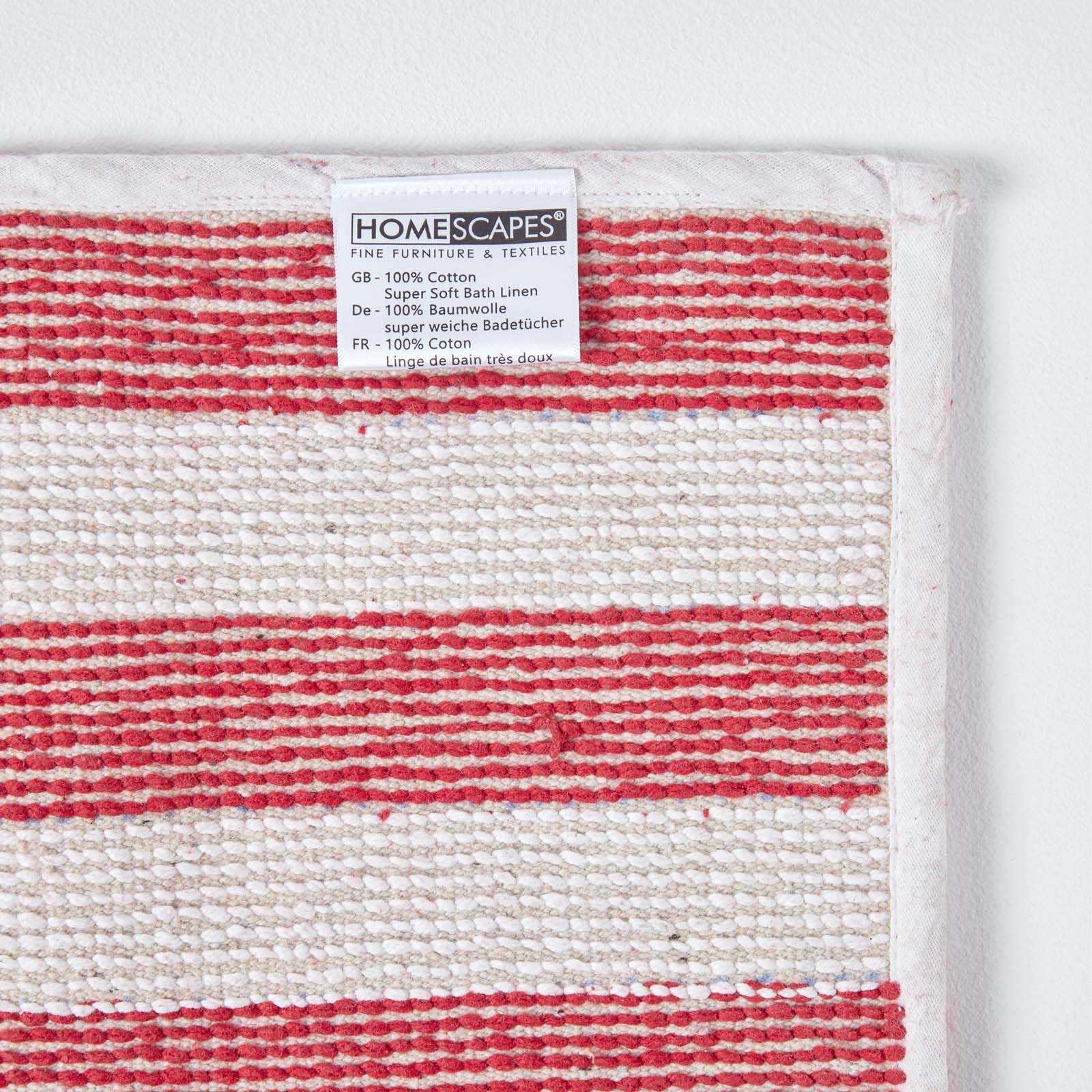 Usa Flag Cotton Bath Mat