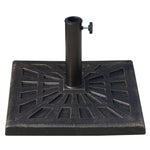 Square Parasol Base Stand Heavy Duty