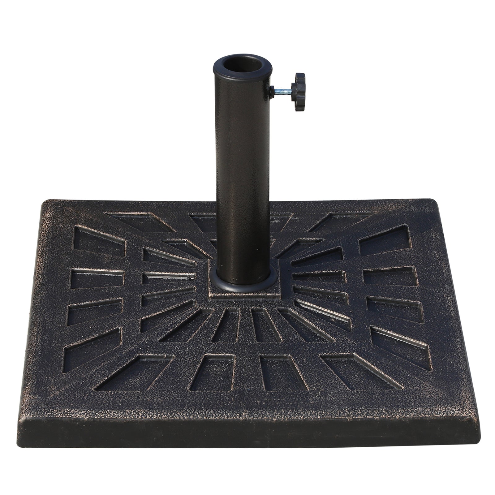 Square Parasol Base Stand Heavy Duty