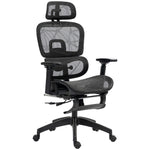 Ergonomic Office Chair Swivel Computer Chair With 3d Armrest | Black