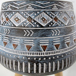 44cm X 26cm Aztec Blue Composite Large Planter