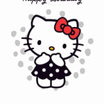 Hello Kitty Generic Birthday Card Official Product