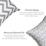 Stonewave Scatter Cushion Assortment | Set-of-4 | Stonewave