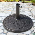 14kg Round Parasol Base Resin, Decorative