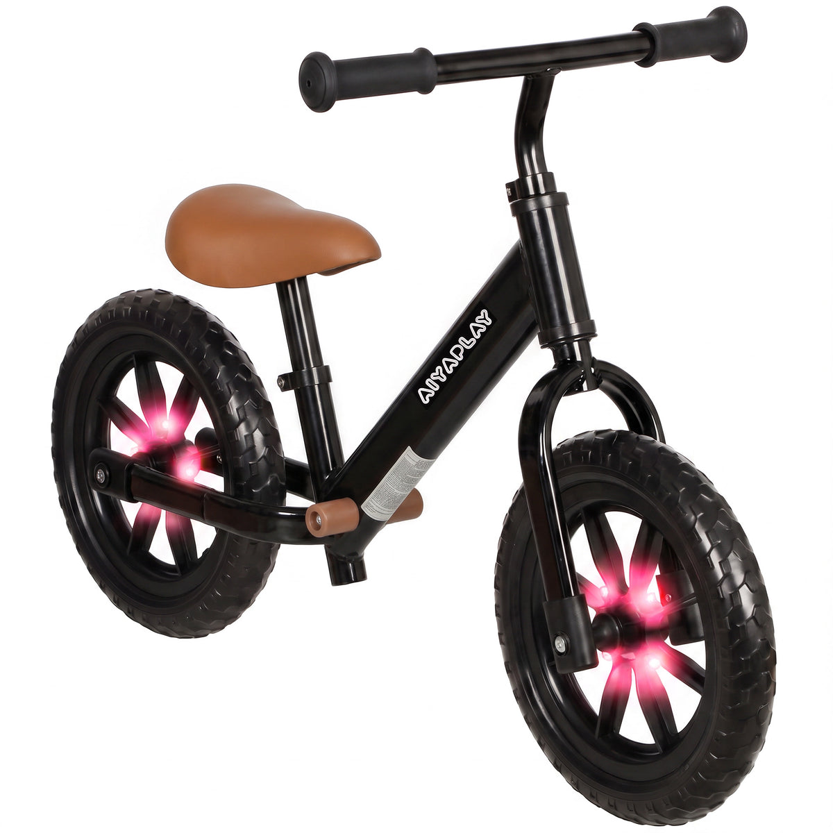 AIYAPLAY 11.2" Balance Bike With Lighting Wheels For 2-5 Years