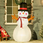 6ft Giant Inflatable Snowman Christmas Decoration Led