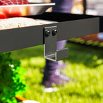 Outdoor Bbq Table W/ 2-tier Shelf, Outdoor Kitchen