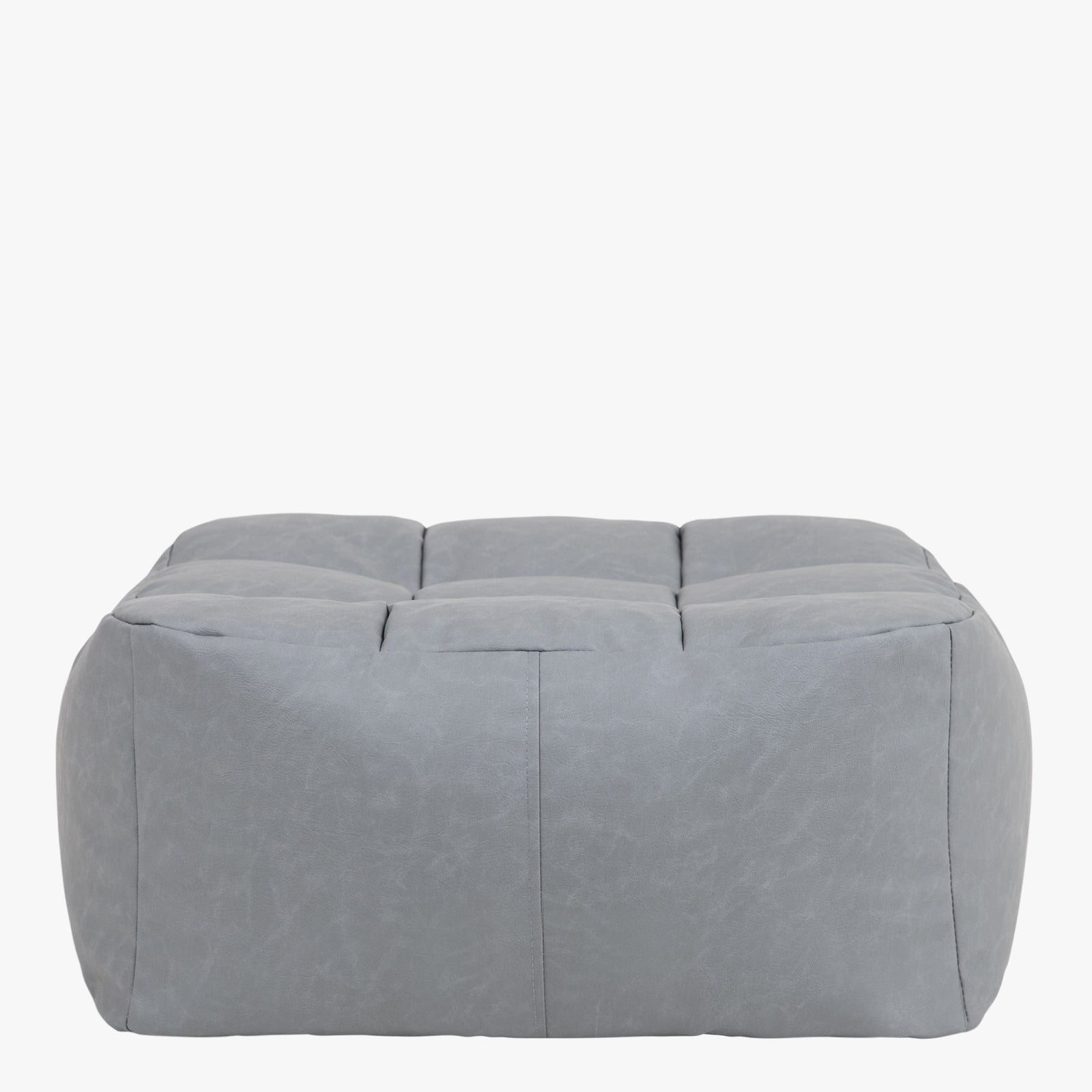 Lucia Faux Leather Bean Bag Pouffe