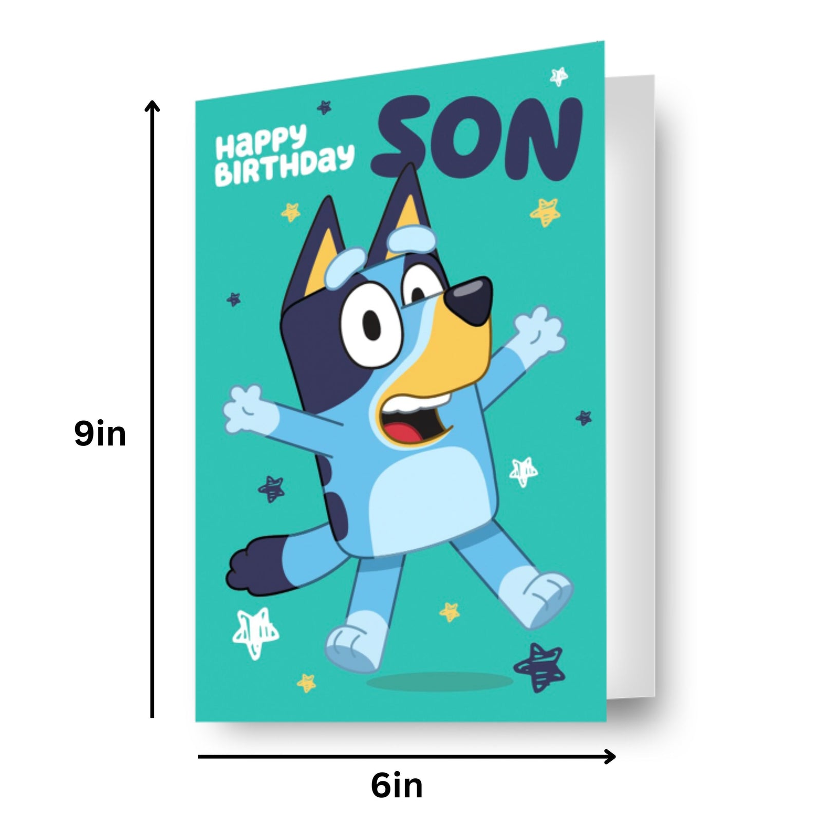 Bluey Son Birthday Card Official Product