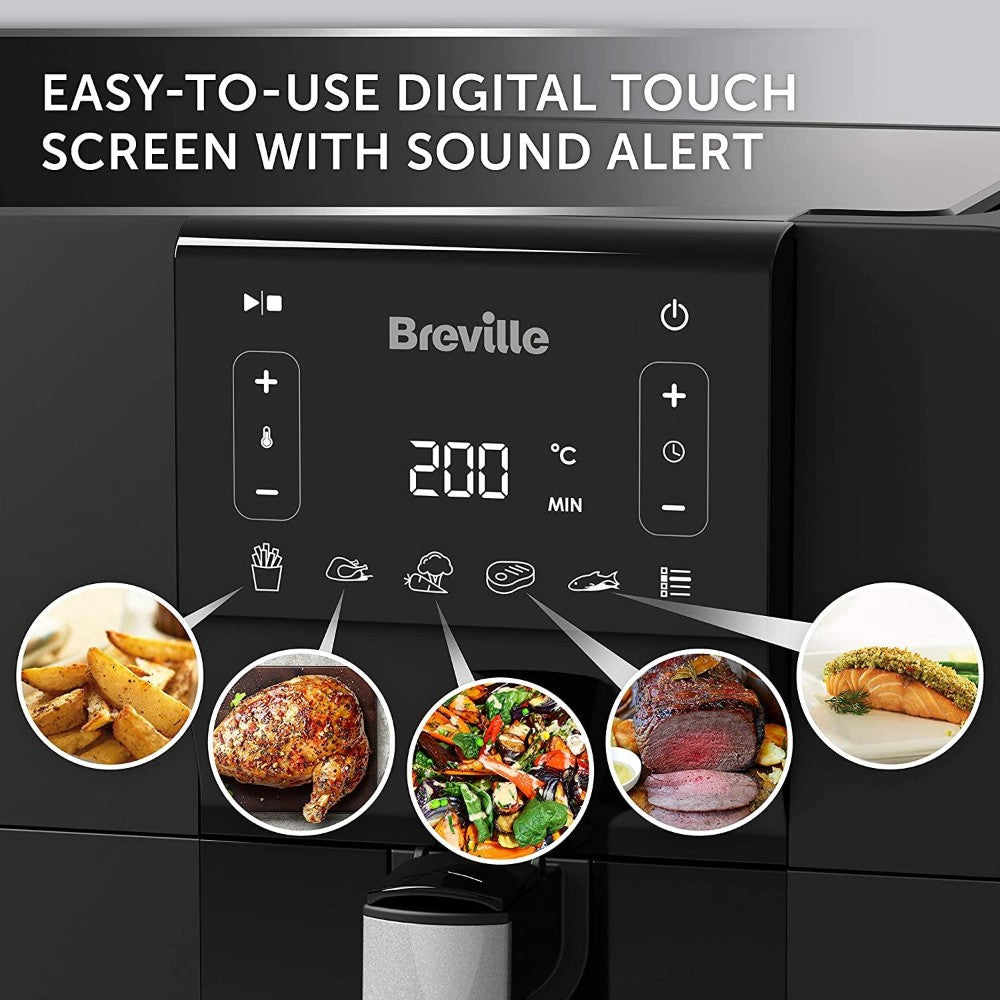 Digital 5.5l Air Fryer Oven Fry Bake Roast Grill