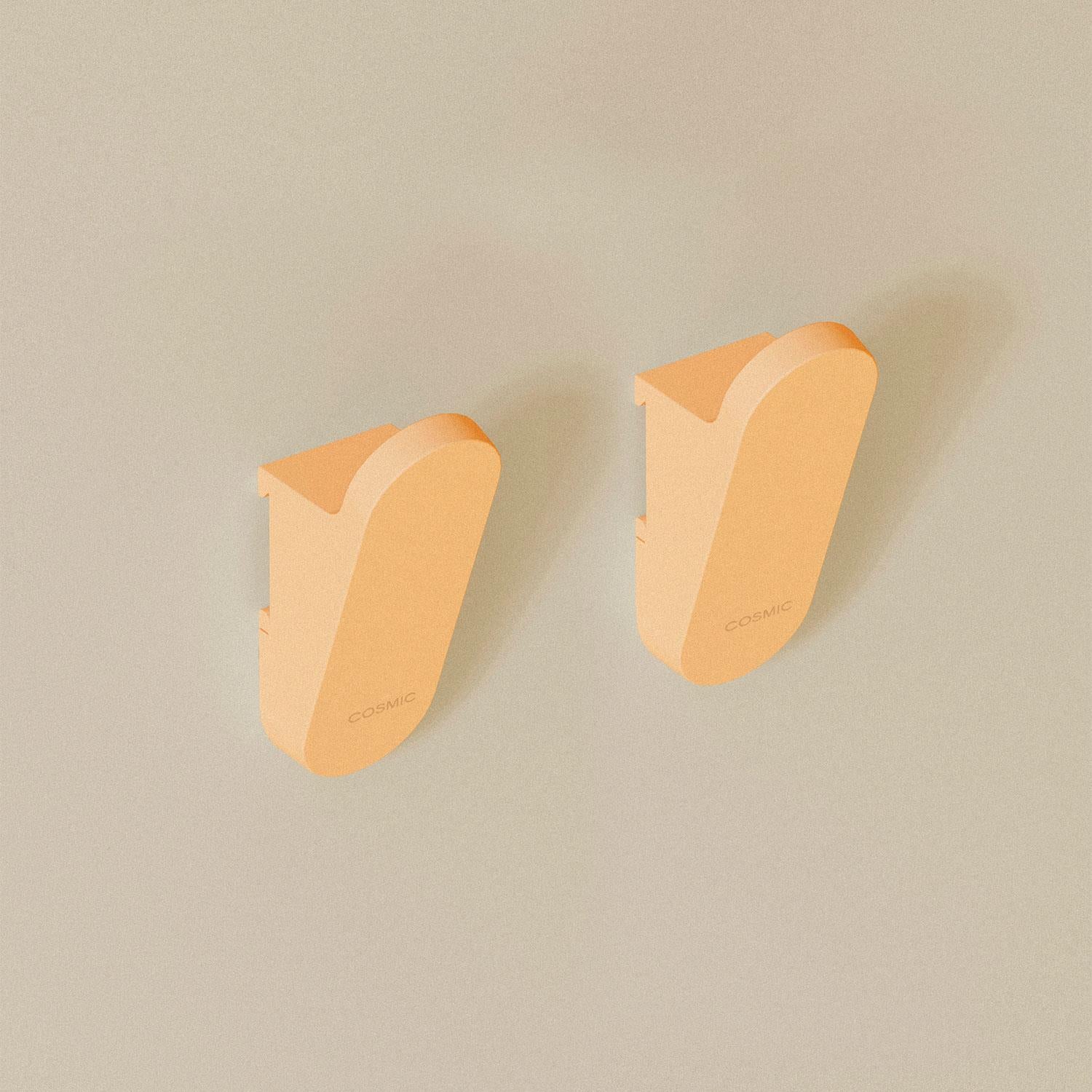 Towel Hook Coat Hook 2 Pieces Compatible With Alife Collection | Peach