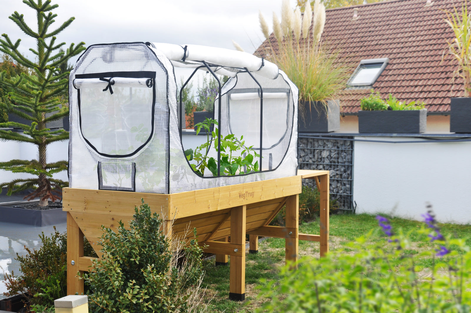Medium Classic Greenhouse Frame & Multi-cover Set