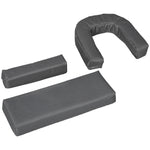 Set Of 2 Sun Lounger Recliner Chairs | Set of 2 | Dark Gray