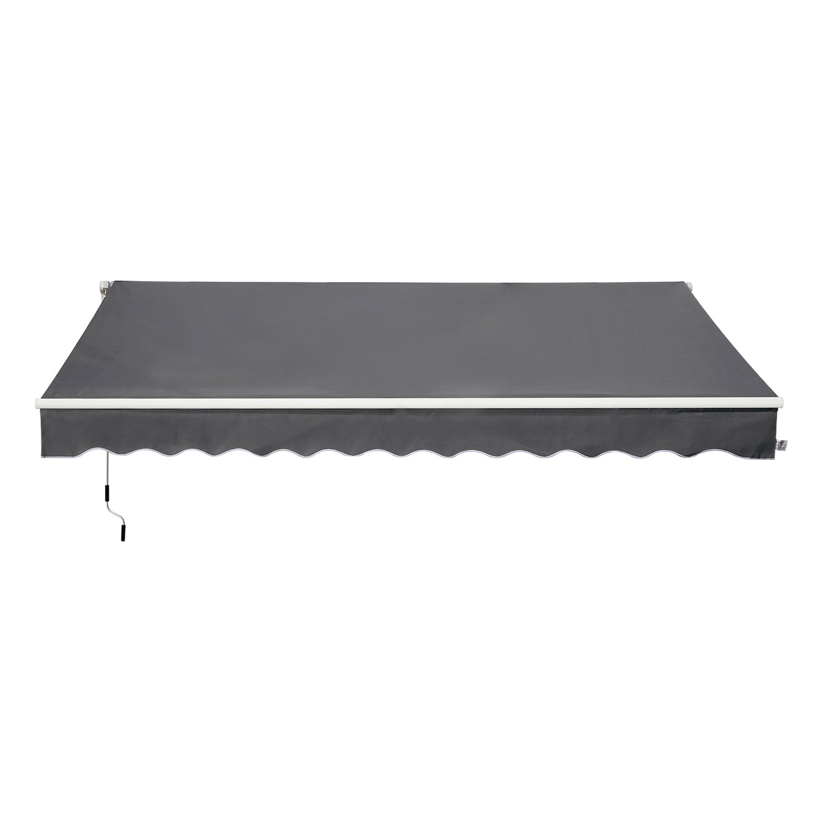 4x2.5m Retractable Manual Awning, Crank Handle