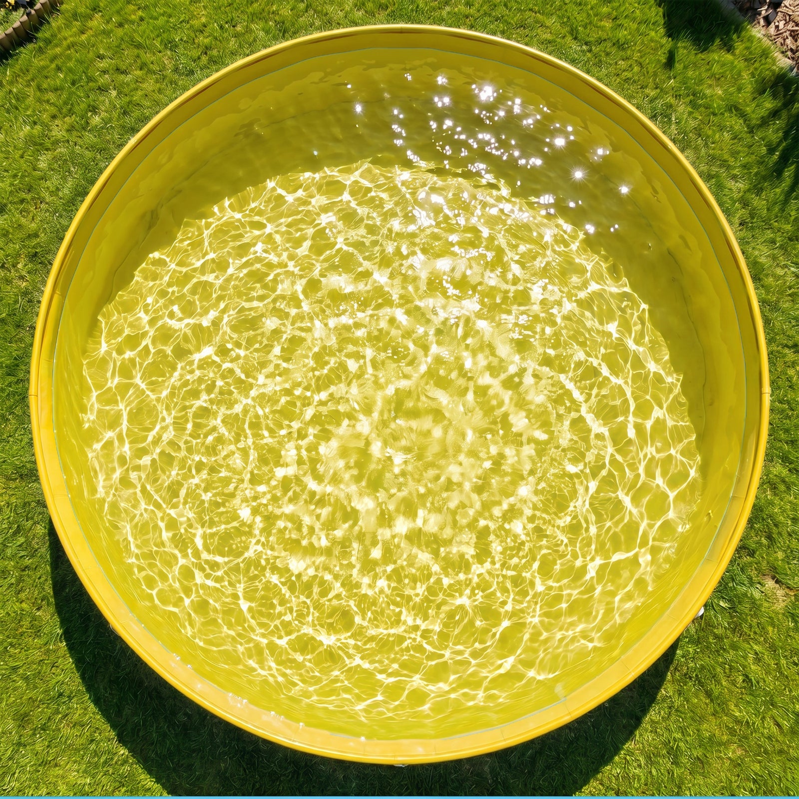 Dog Pool Dog Bath Tub Dog Paddling Pool | 100 x 30cm | Blue