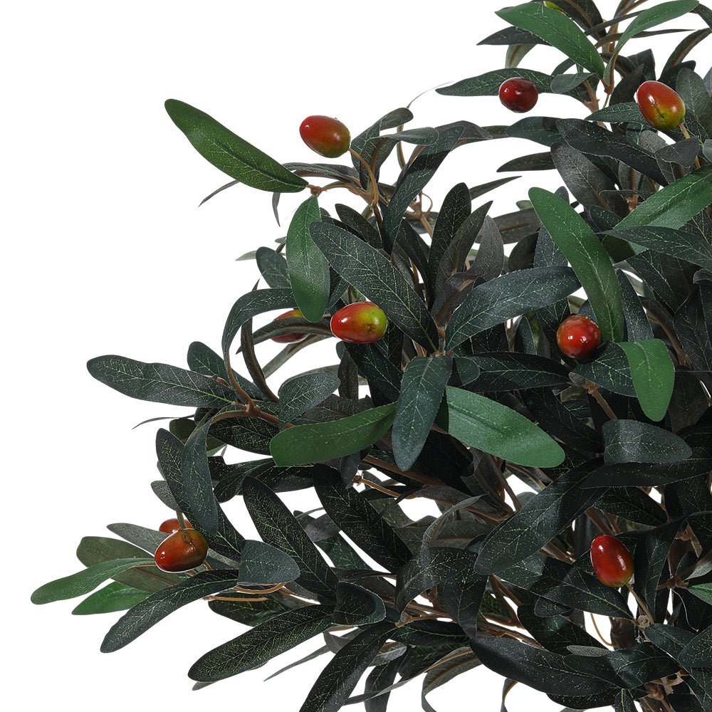 120cm/190cm Tall Artificial Olive Tree Decorative Plant In Planter | Small