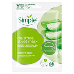 Water Boost Daily Detox Sheet Mask Sensitive Skin 21ml | Set of 5 | White