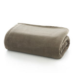 Snuggle Touch Microfibre Supersoft Fleece Throw | 140cm x 180cm | Tan