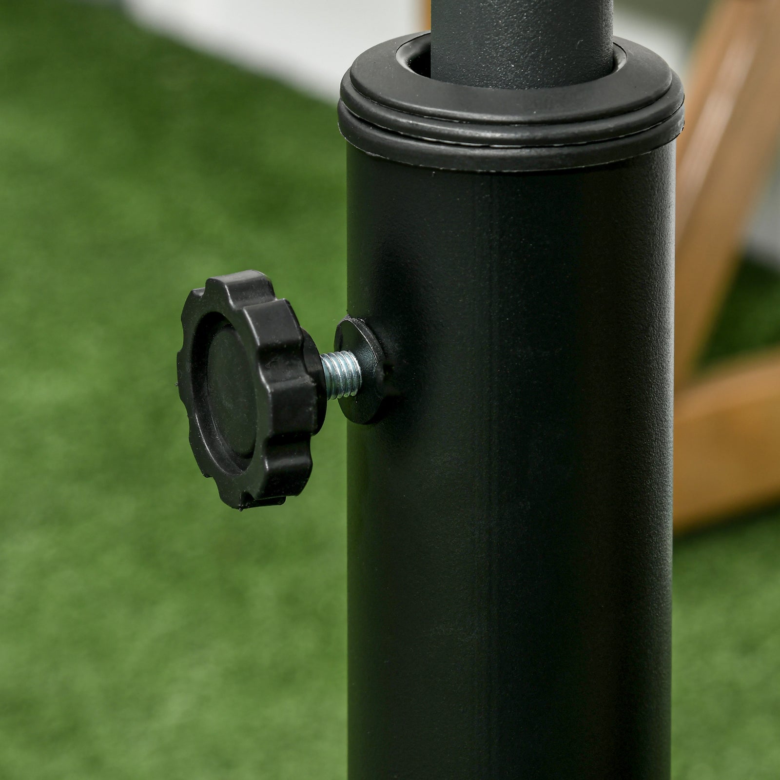 18kg Resin Garden Parasol Base Round Stand