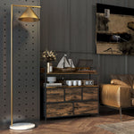 Bedroom Chest Of Drawers 4/5/6/7 Drawer Dresser W/ Shelf | Medium | Brown