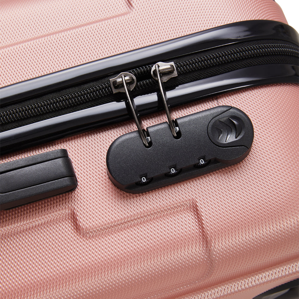 3pcs Lockable Travel Suitcase Set
