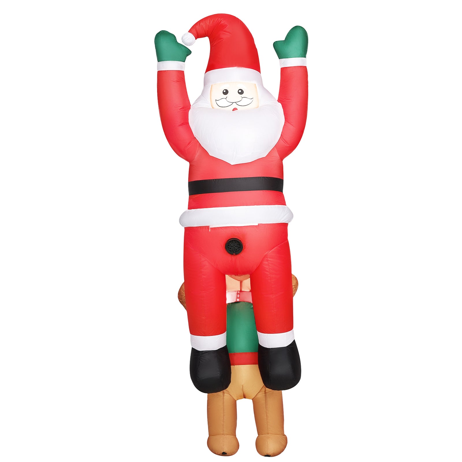 Blow Up Hanging Christmas Decoration With Built-in Led Lights