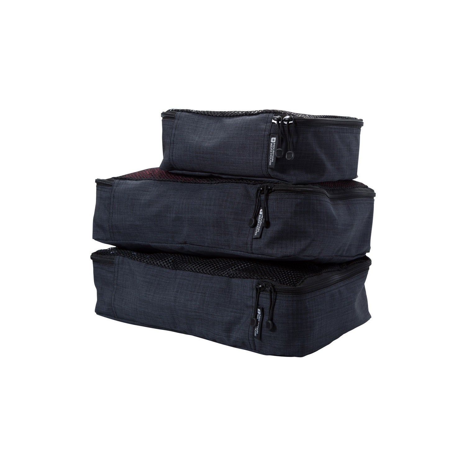 Packing Organiser (pack Of 3) | One Size | Gray