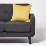 Herringbone Chevron Cushion Cover | 45cm x 45cm | Mustard