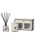Minimalist Luxe Candle & Reed Diffuser Gift Set Violette Scent