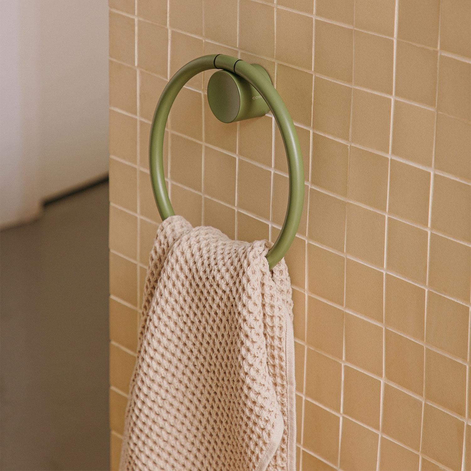 Towel Ring, 20cm Diam, Beige, Award-winning Design, Geyser Collection