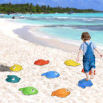 Kids Fish Stepping Stones, 6/9 Pcs Balance Stepping Stones For Sensory | Large | Multi Colour