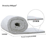 25mm Ceramic Fibre Insulation Blanket | 500mm